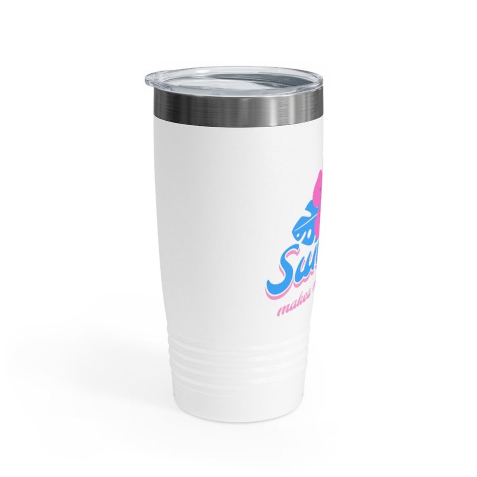 Summer makes me happy Tumbler, 20oz