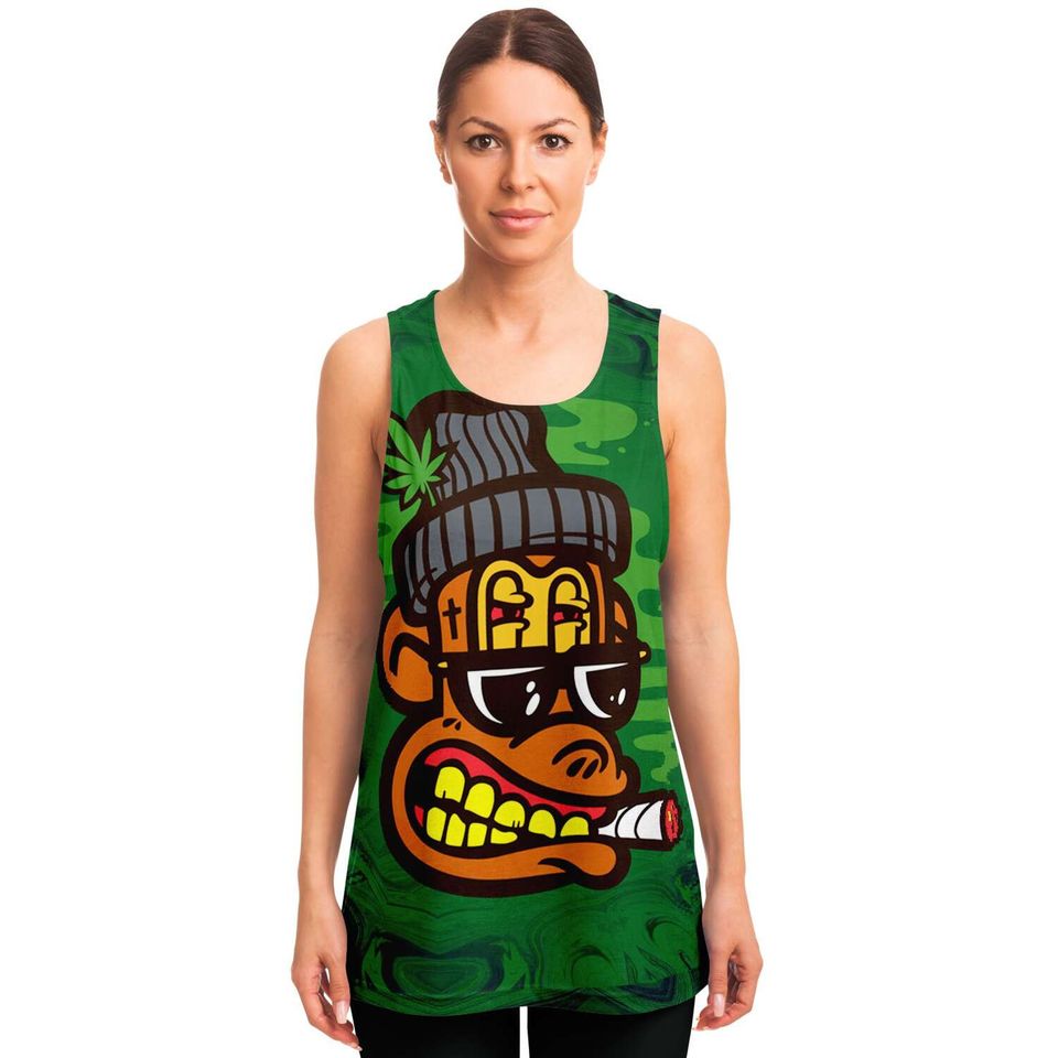 Stoned Mankey Unisex 3D Tank Top
