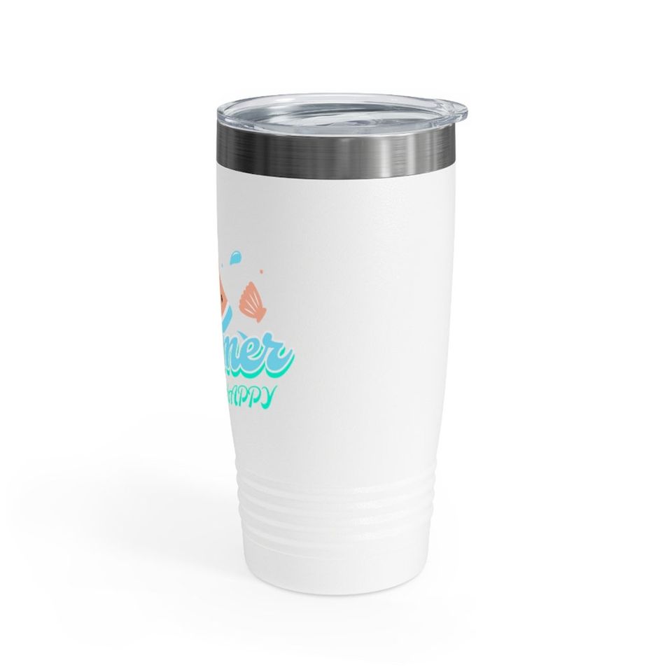 Summer makes me happy Tumbler, 20oz