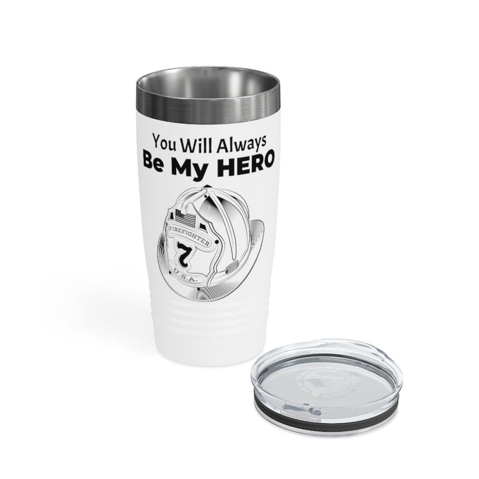 Firefighter/Hero/DAD/Father's Day/ Tumbler, 20oz