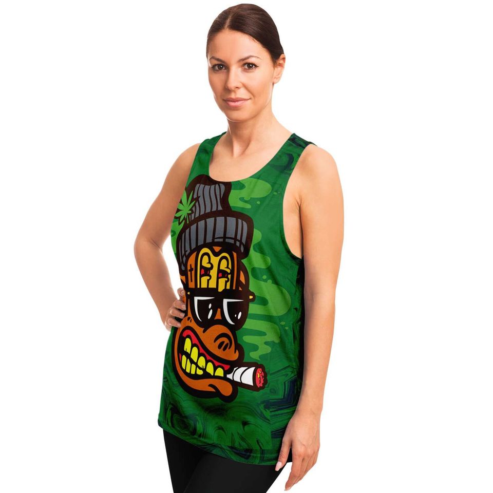 Stoned Mankey Unisex 3D Tank Top
