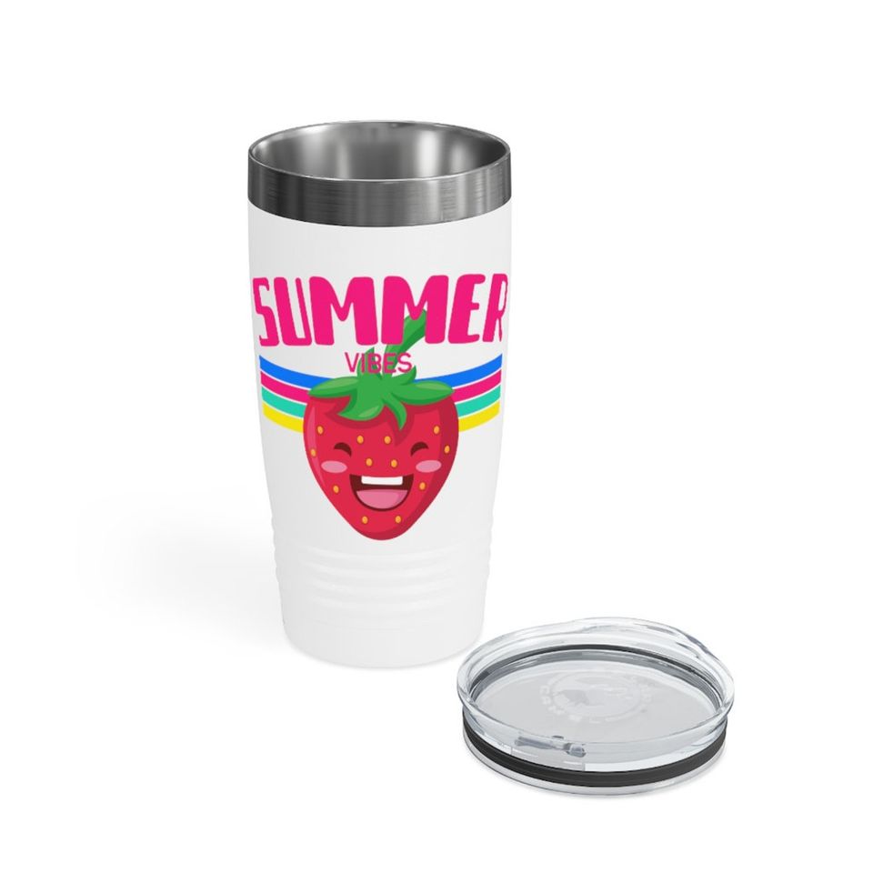 Summer Vibes Ringneck Tumbler, 20oz