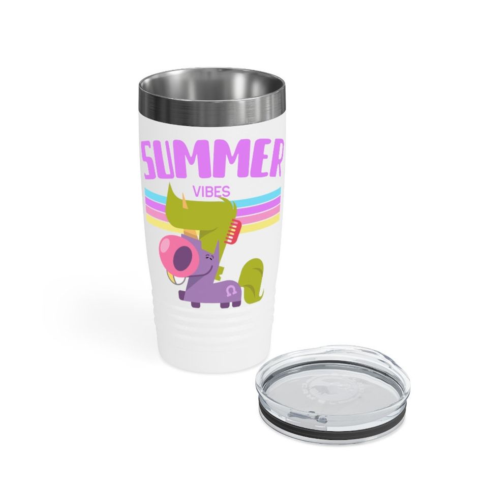Summer Vibes Ringneck Tumbler, 20oz