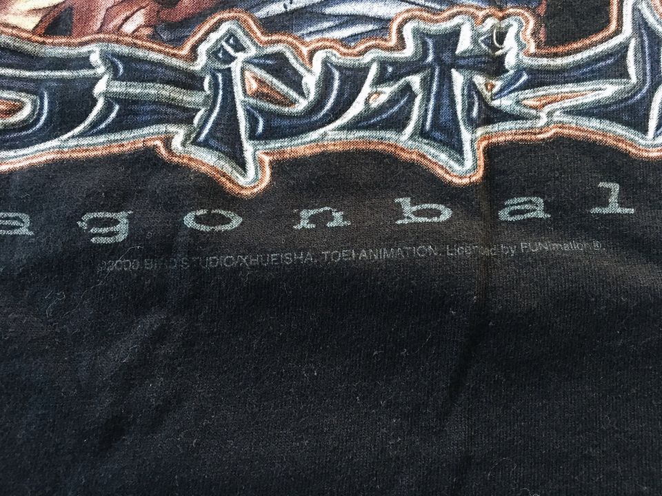 Vintage 2000 Dragon Ball Z Licensed T-shirt Black