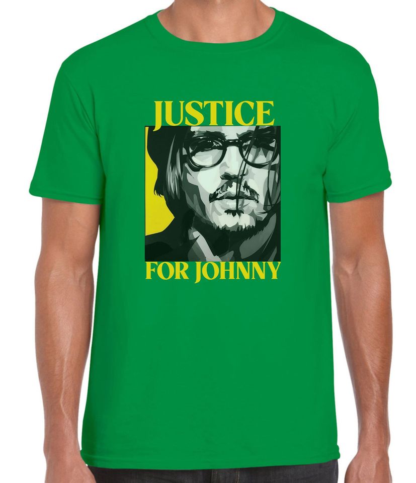 Justice For Johnny Tshirt, Johnny Depp Tshirt
