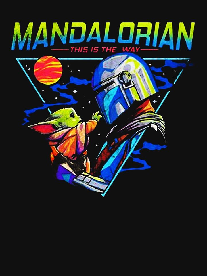 Mandalorian Grogu Tank Top