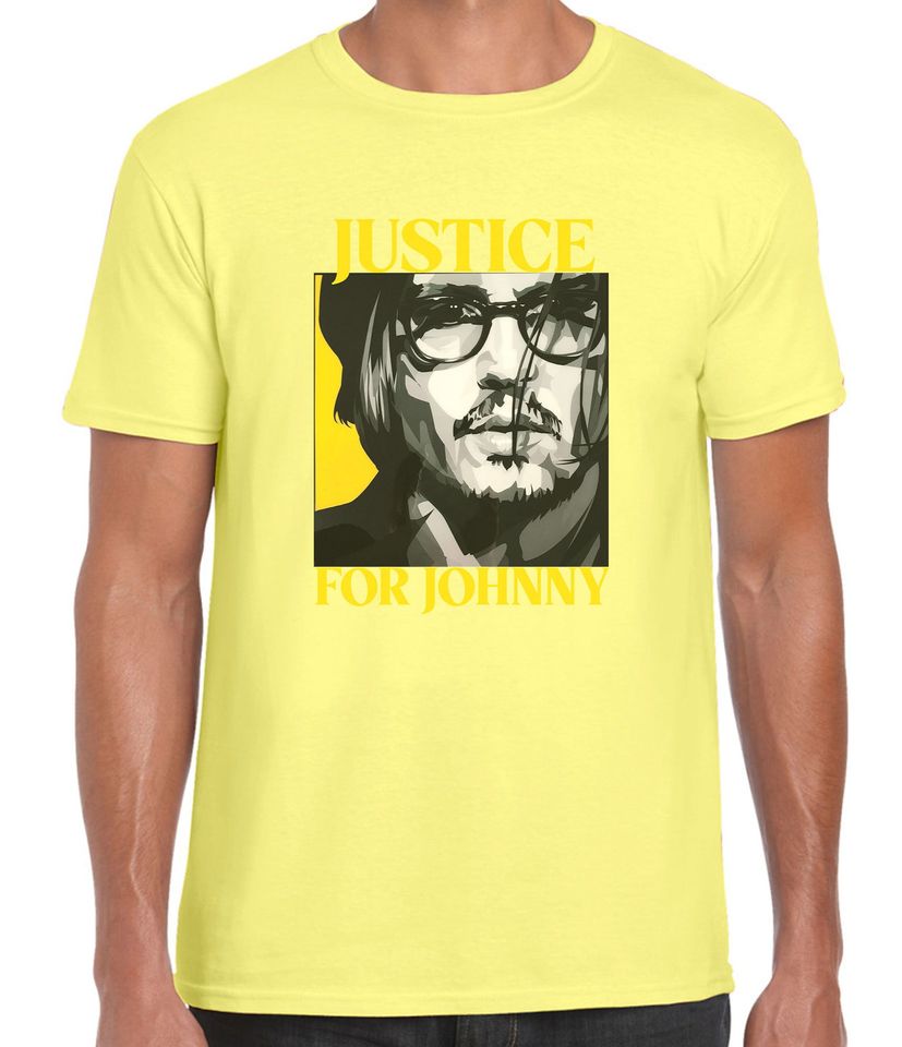 Justice For Johnny Tshirt, Johnny Depp Tshirt