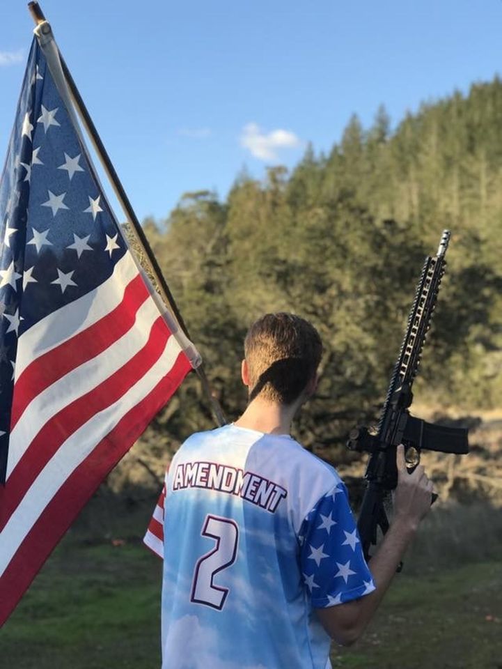 Team America 2nd Amendment Jersey v2 Baseball Blue Angels