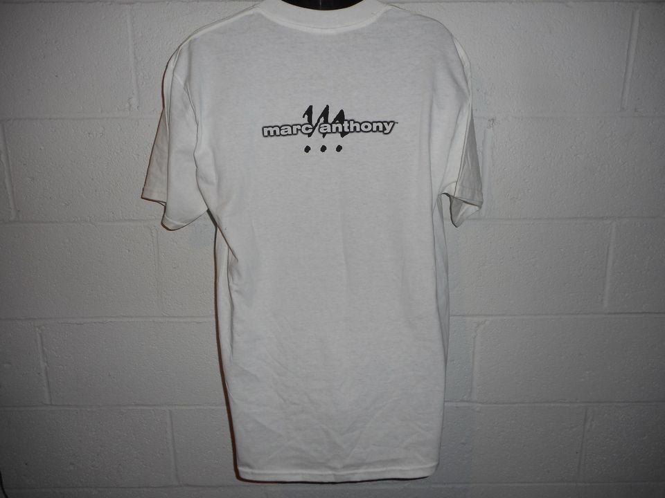 Vintage 90s 1999 Marc Anthony Puerto Rican Pride T-Shirt