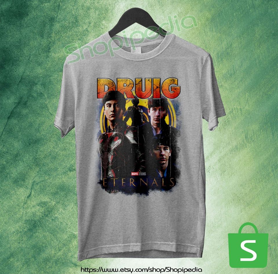 Druig Eternals Vintage Style 90's T-Shirt