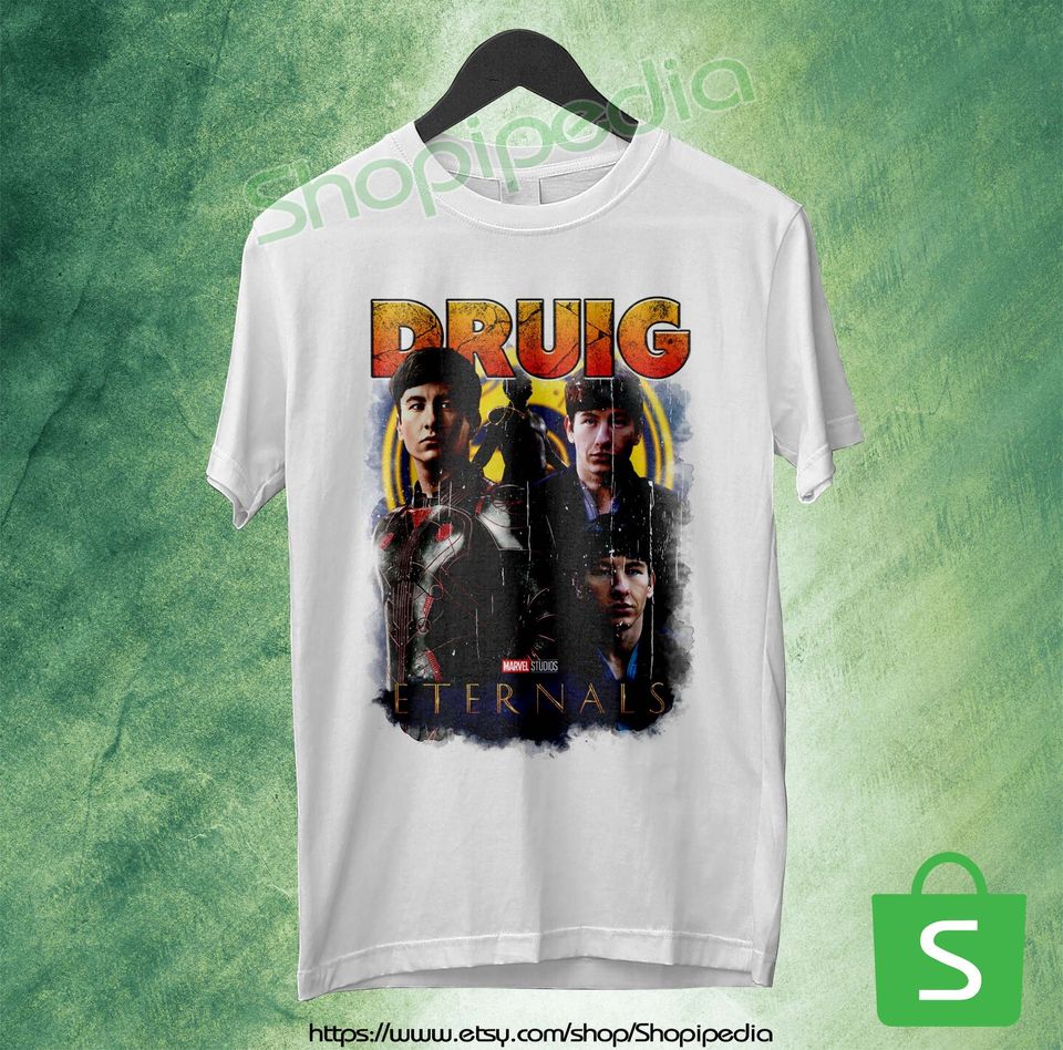 Druig Eternals Vintage Style 90's T-Shirt