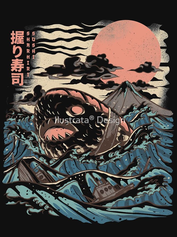 Sharkiri Sushi Tank Top