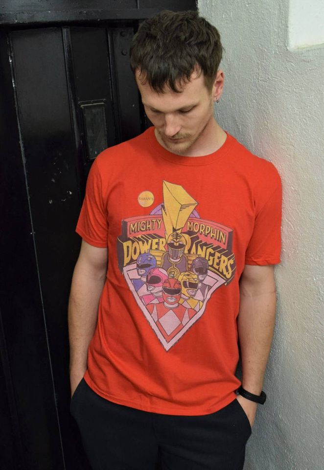 Power Rangers Group Shot  Men's T-shirt