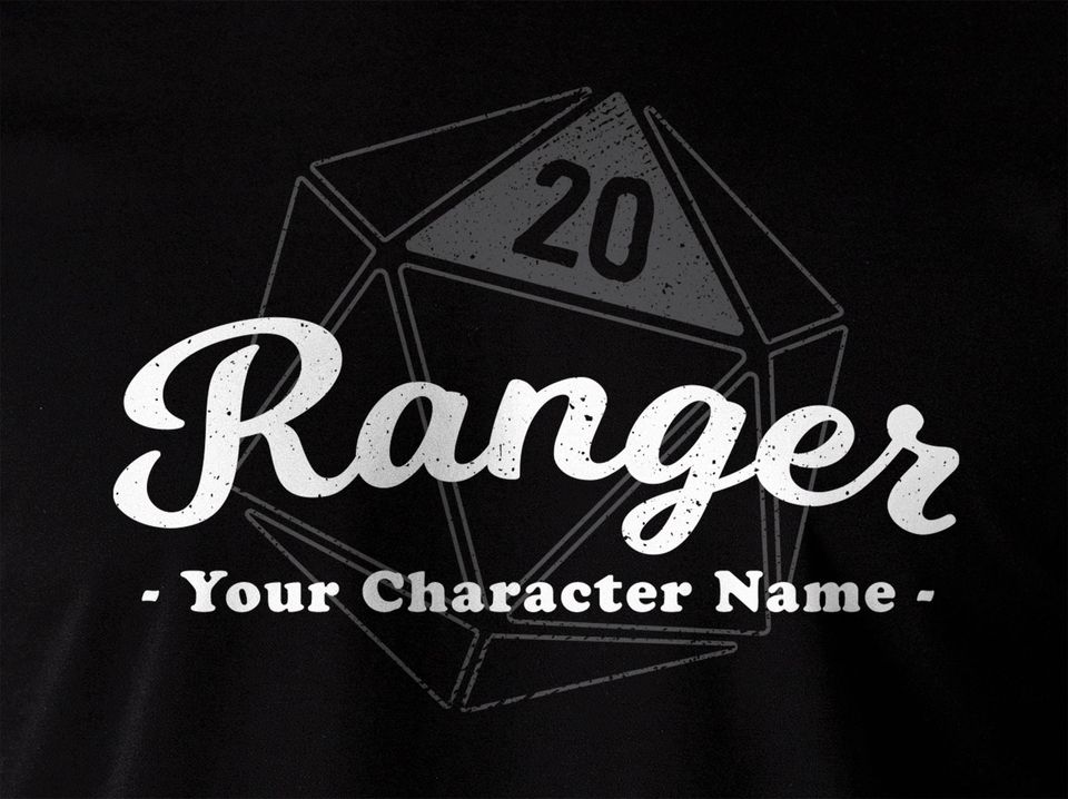Dungeons & Dragons "Ranger Shirt" with Free Personalisation  Shirt