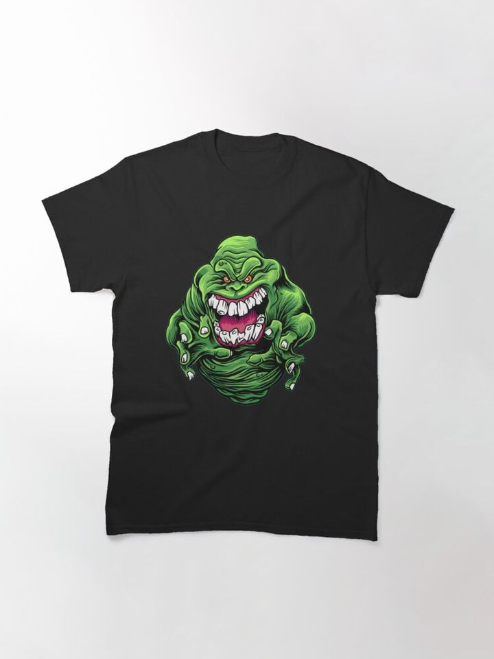 The Green Slimer Ghostbusters T-Shirt