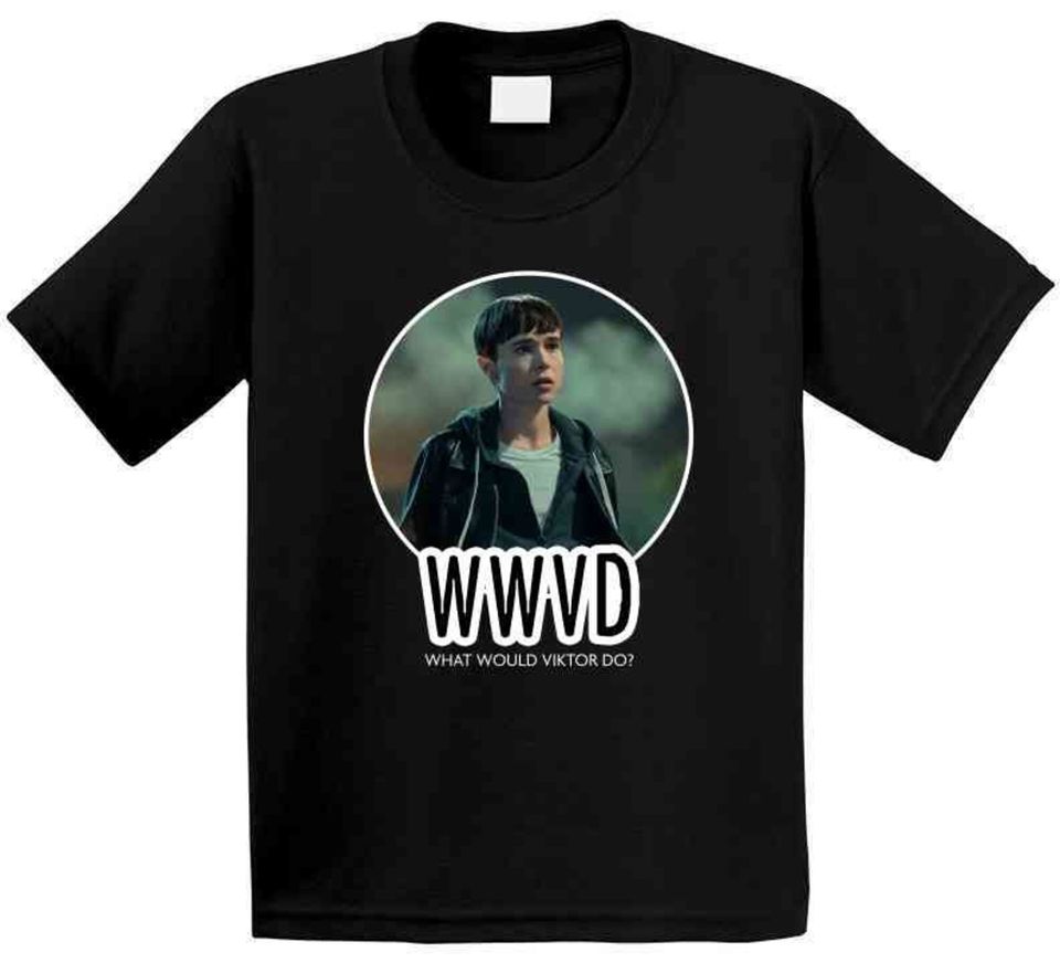 Wwvd What Would Viktor Do The Umbrella Academy T Shirt