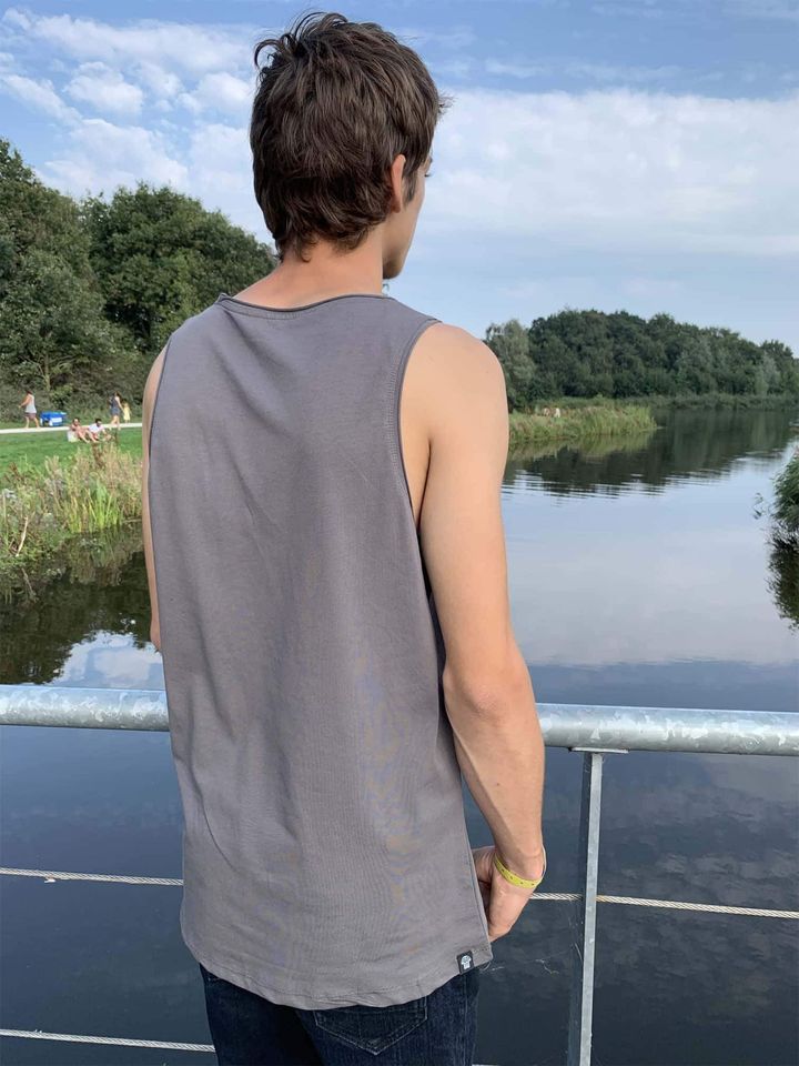 The Blue Print 1 Land  Men Tank Top