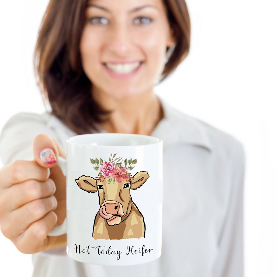 Not Today Heifer Mug