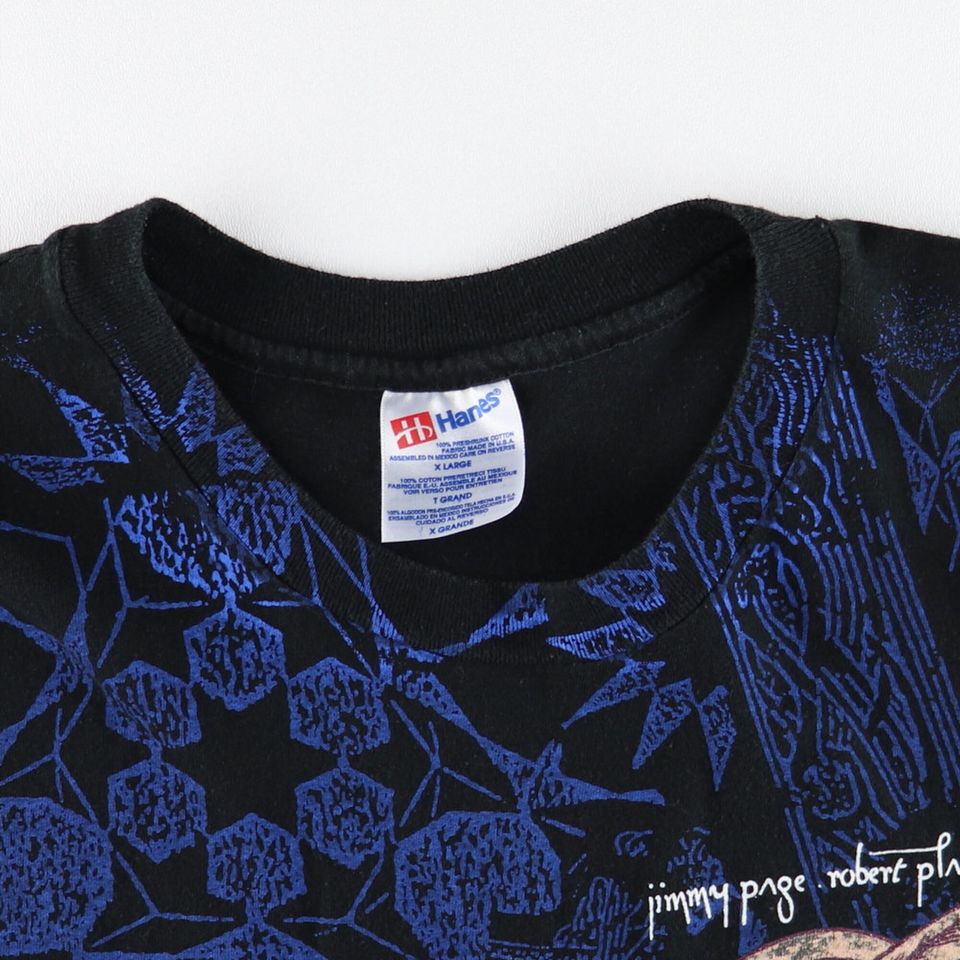 vintage 1995 Jimmy Page Robert Plant Zoso Tour Shirt