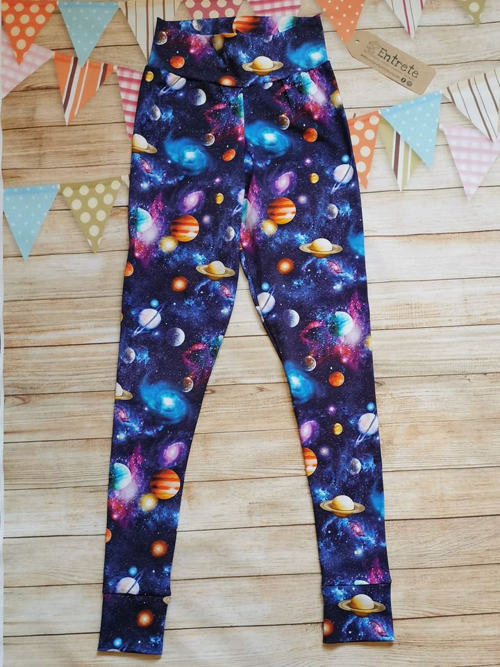 Navy Universe Leggings