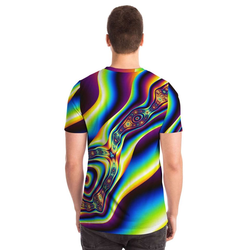 Psychedelic Fractals Dmt Lsd Abstract Cells 3D T Shirt