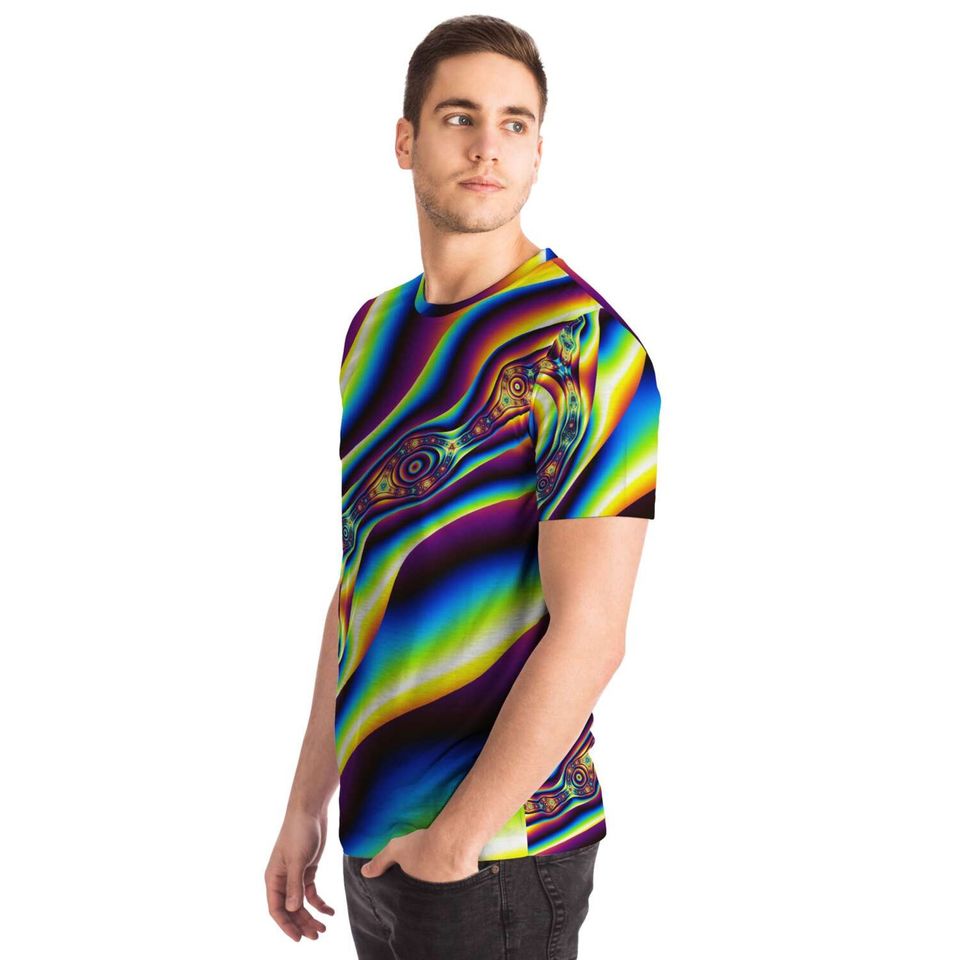 Psychedelic Fractals Dmt Lsd Abstract Cells 3D T Shirt