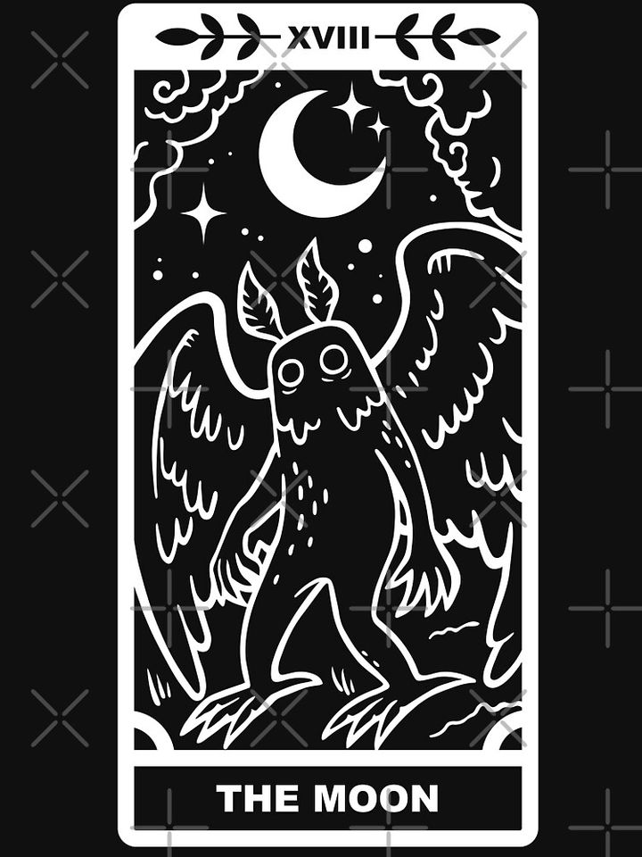 Mothman - White Lines Tank Top