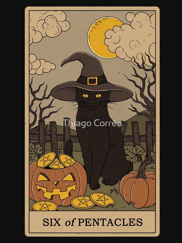 Six of Pentacles Racerback Tank Top