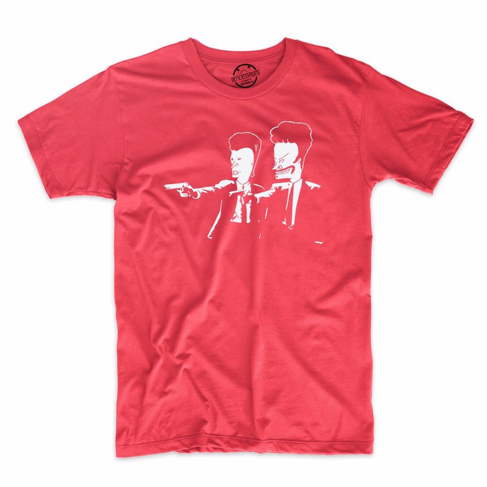 Beavis and Butthead Pulp Parody Tee