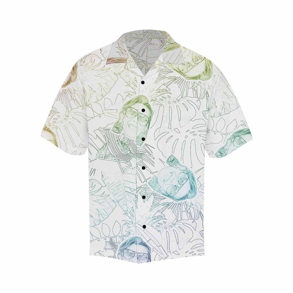 Custom Father's Day Gift,Summer Hawaiian Shirt