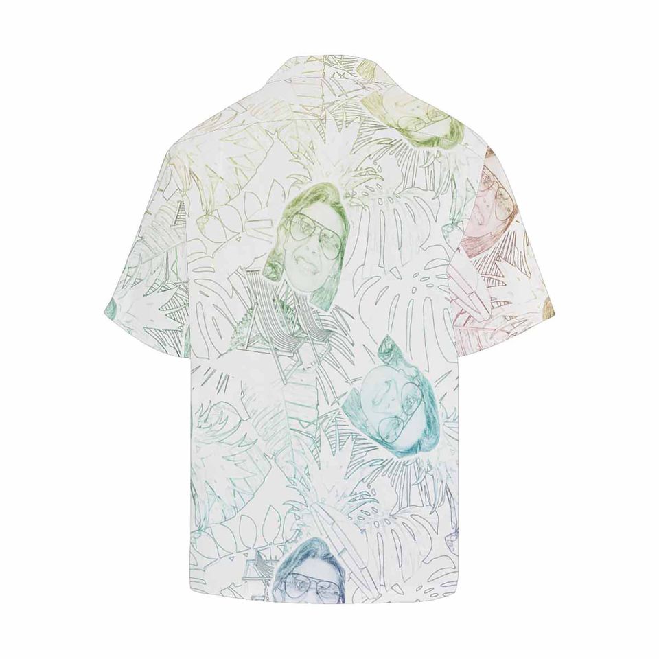 Custom Father's Day Gift,Summer Hawaiian Shirt