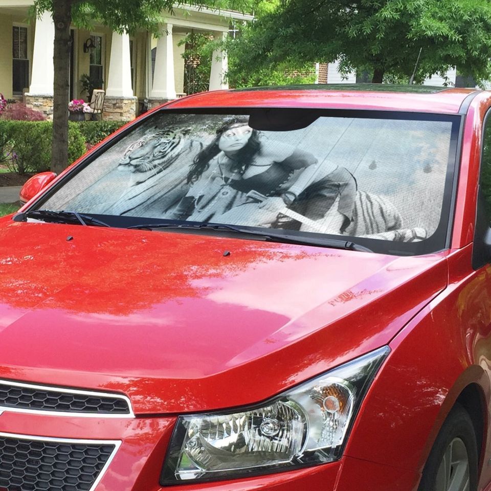 Car Sun Shade Tiger