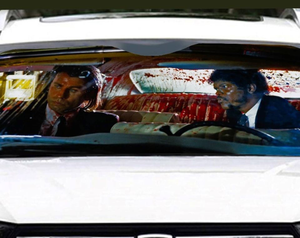 Pulp Fiction Car Sun Shade