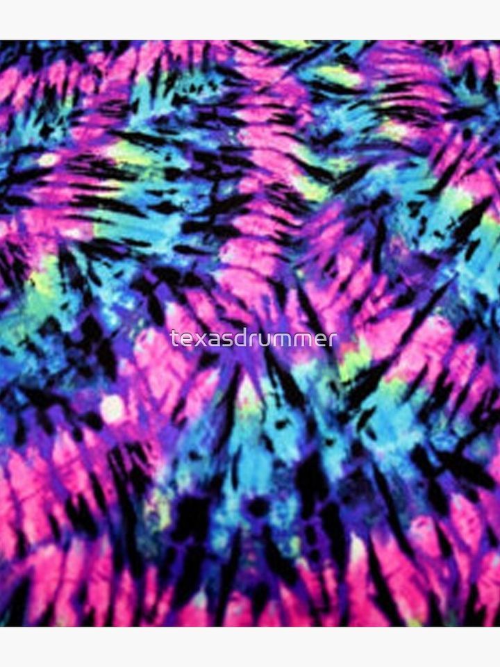 Tye Dye Pattern Backpack