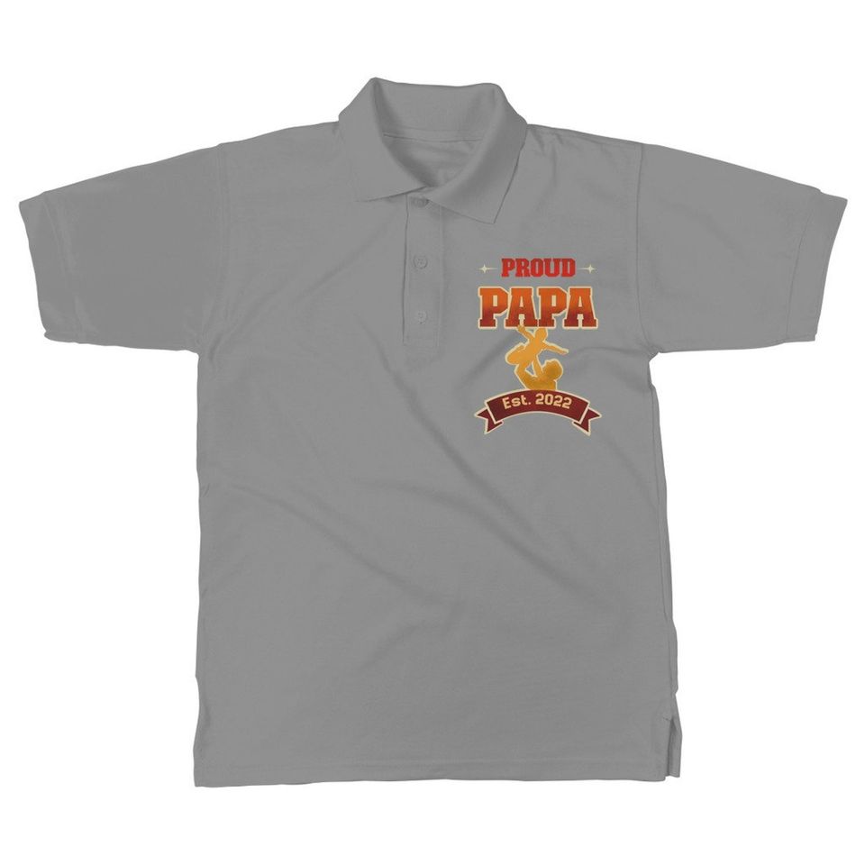 Proud Papa Classic Polo Shirt