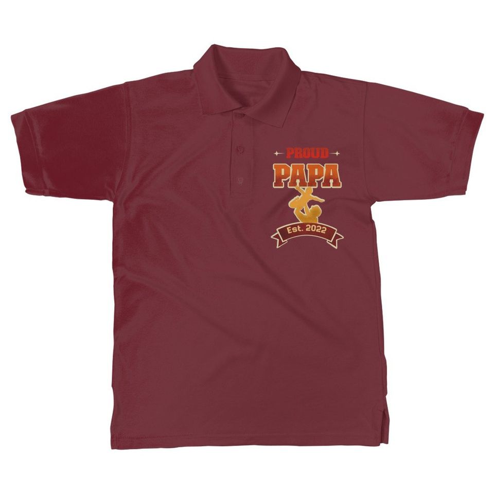 Proud Papa Classic Polo Shirt