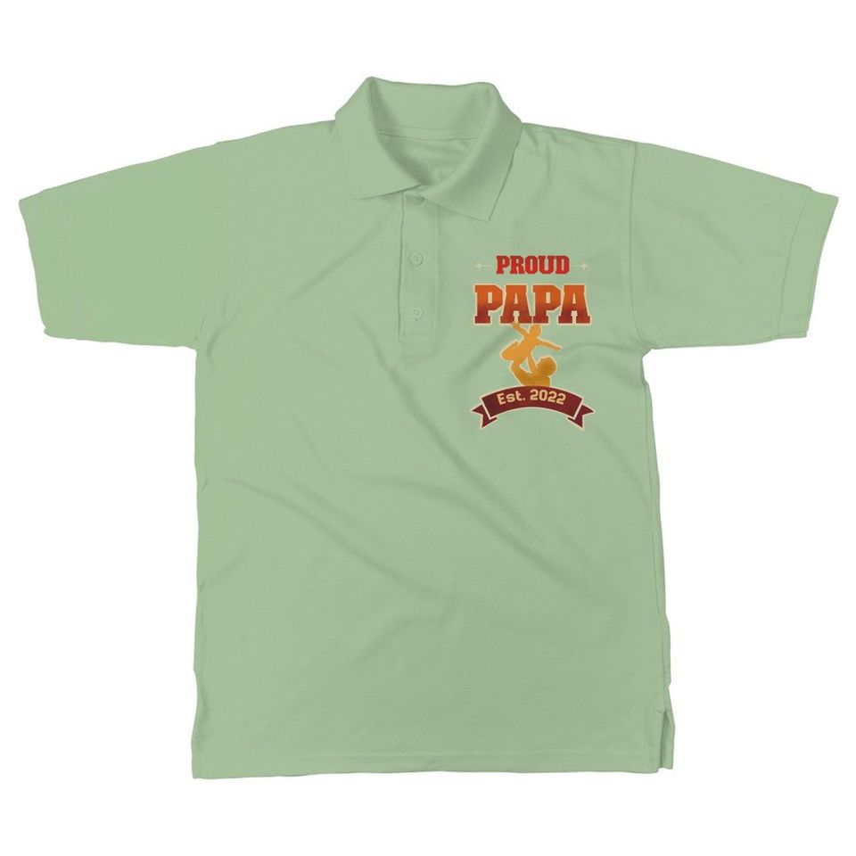 Proud Papa Classic Polo Shirt