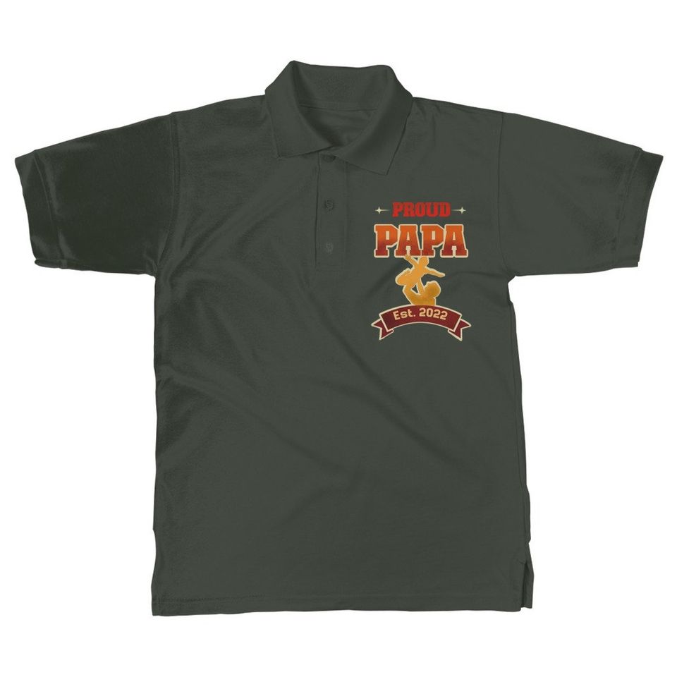 Proud Papa Classic Polo Shirt