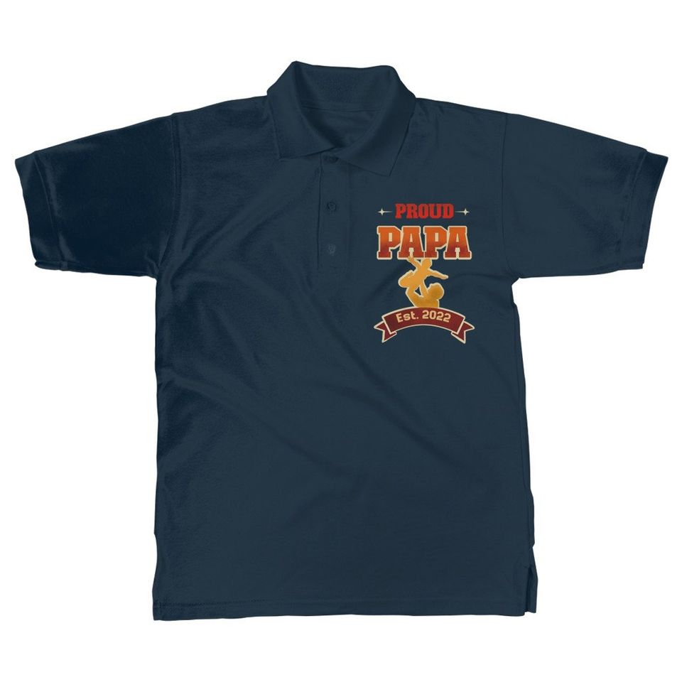 Proud Papa Classic Polo Shirt