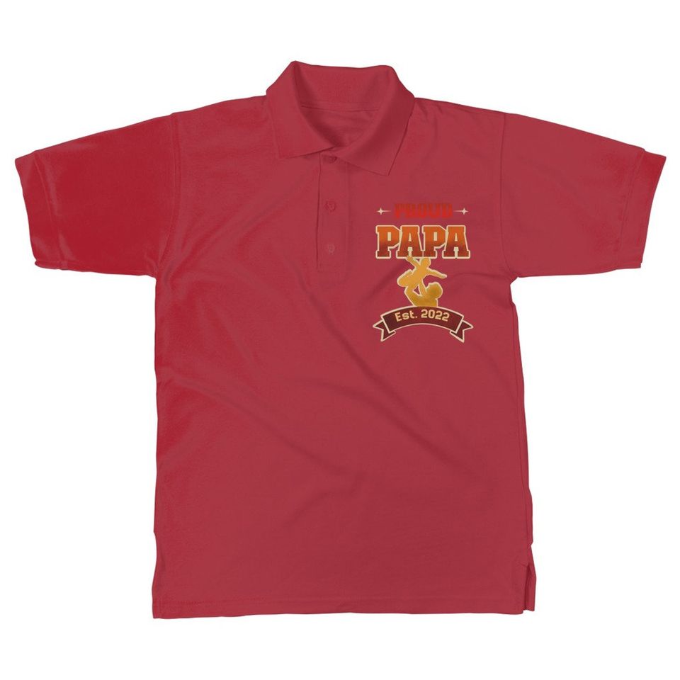 Proud Papa Classic Polo Shirt