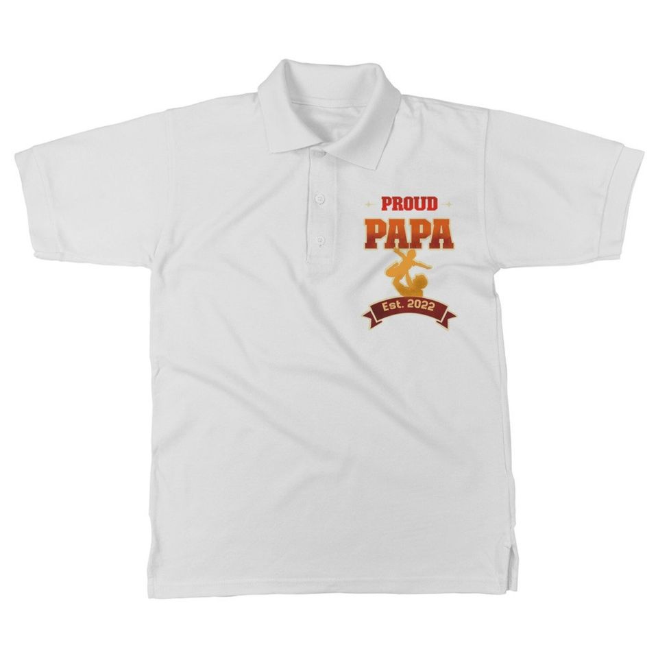 Proud Papa Classic Polo Shirt
