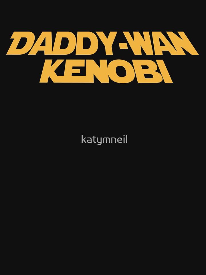 Copy of Daddy-Wan Obi-Wan Kenobi Tank Top