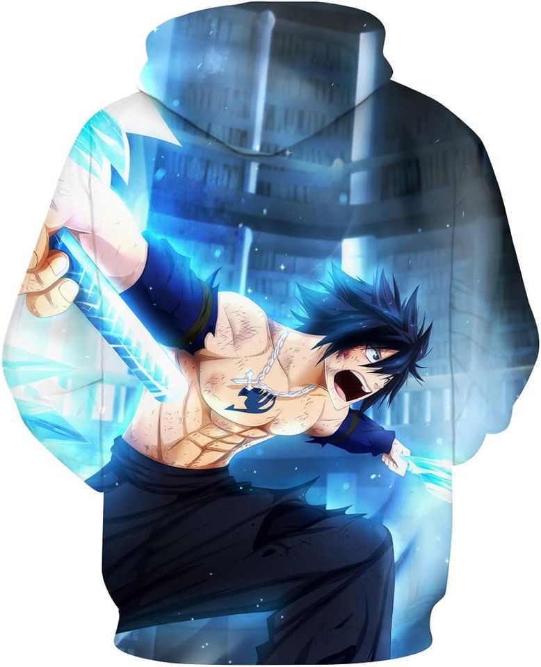 Japanese Anime Fairy Tail 3D Hoodie