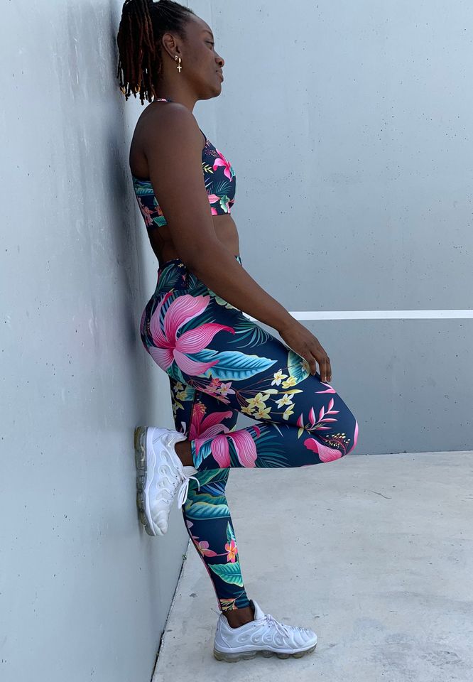 Tropical Floral Leggings