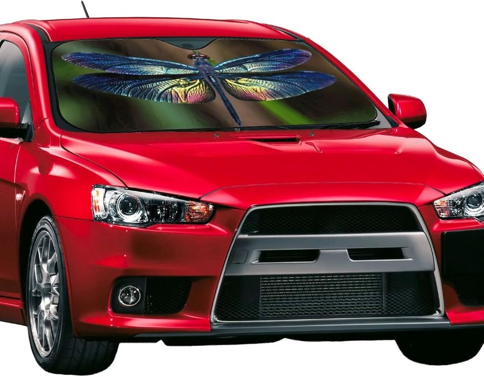 Dragonfly Car Sun Shade