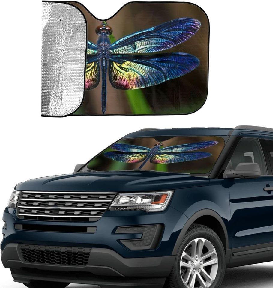 Dragonfly Car Sun Shade