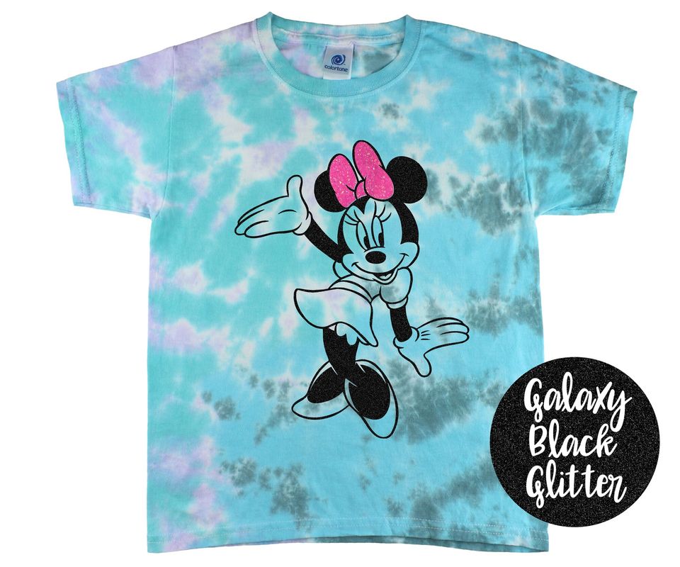 Minnie Mouse Tie Dye Vacation Trip 3D T Shirt