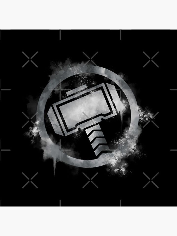 Thorrrrrr Spray Paint Logo Pin