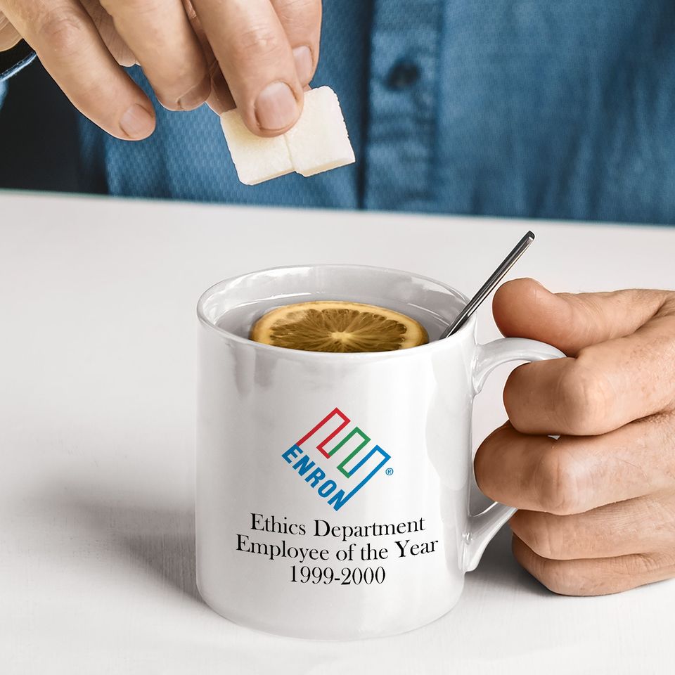 Enron Ethics Department Satire Parody Mug