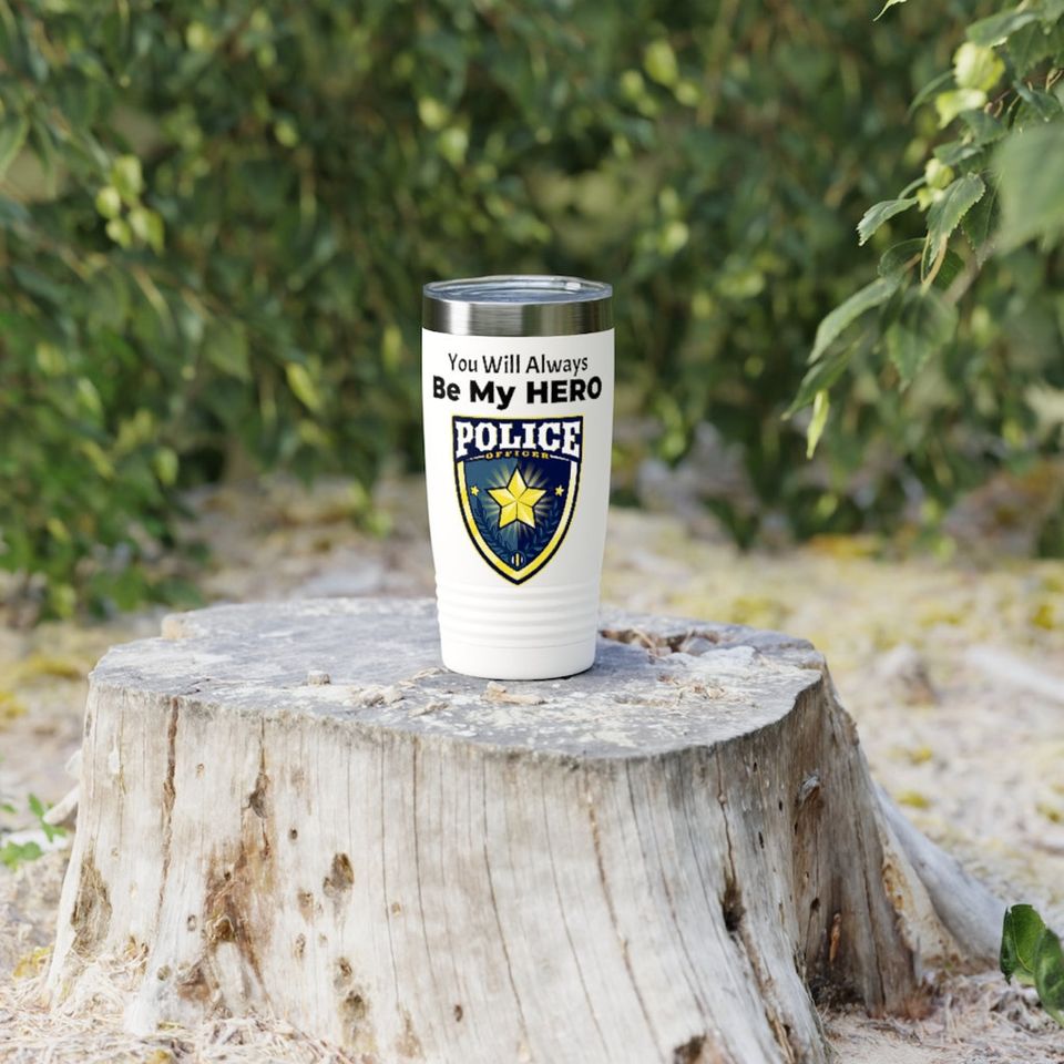 Police Officer/Hero/DAD/Father's Day/ Tumbler, 20oz
